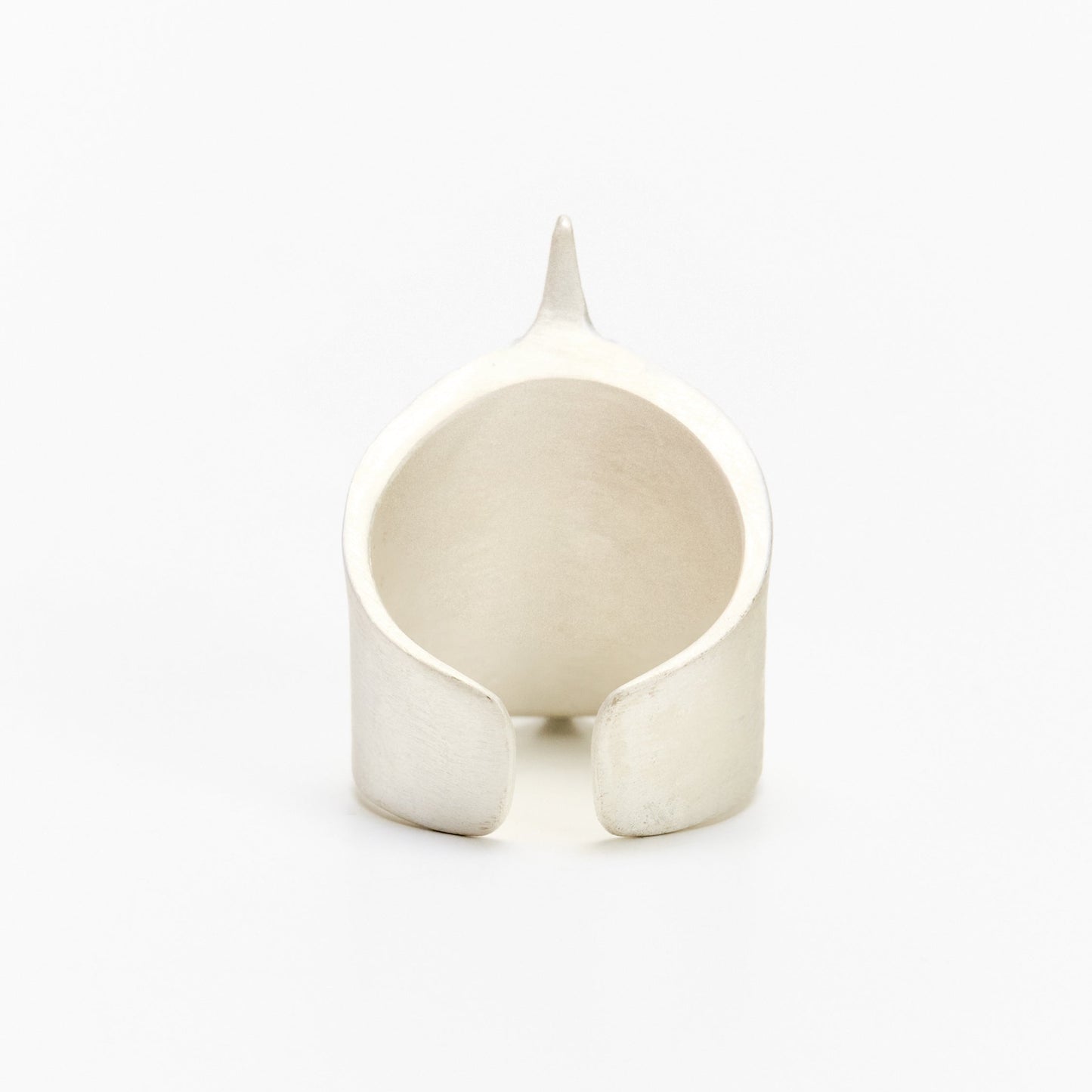 White Corset Ring