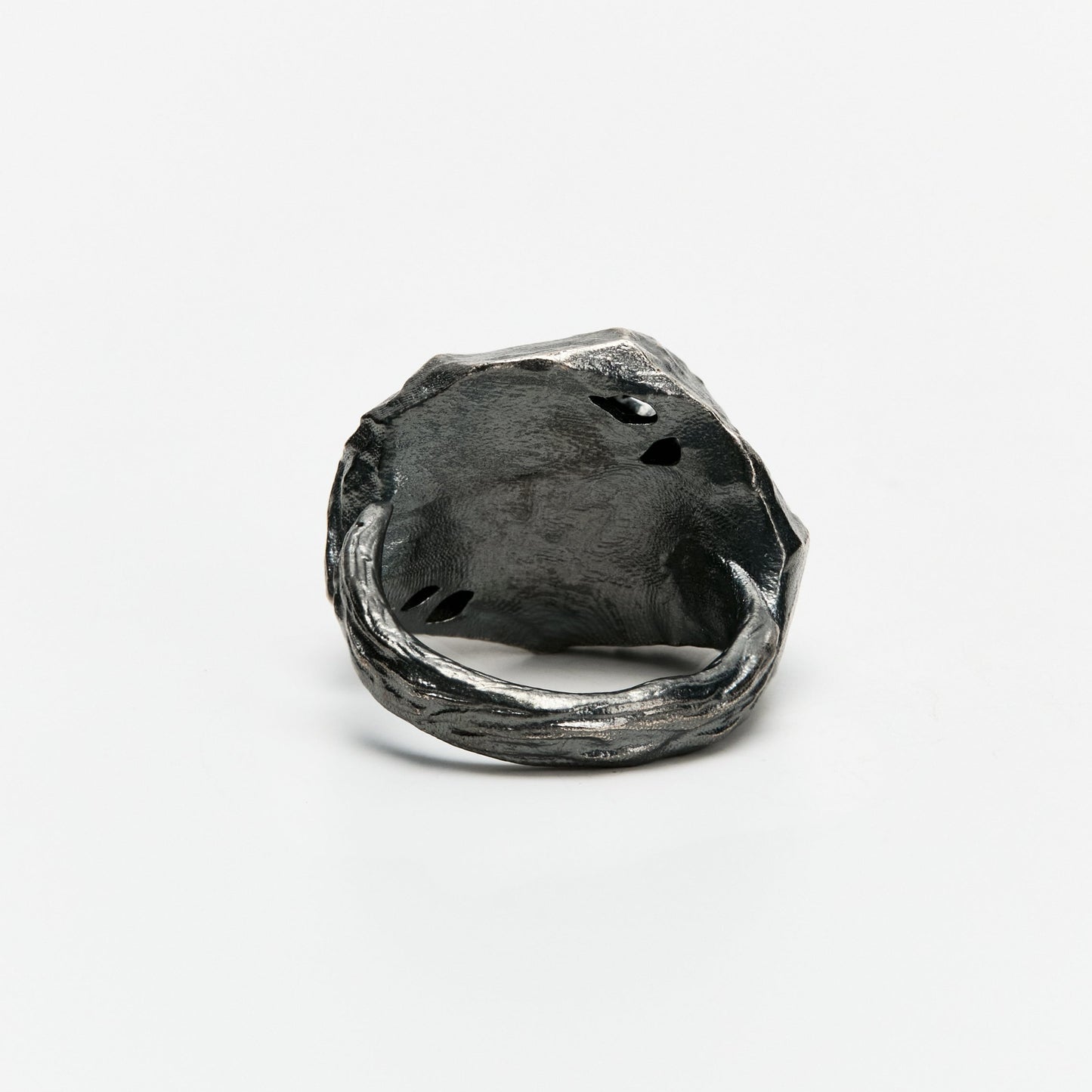 Black hollow-out Crumbled Leaf Pattern Petite