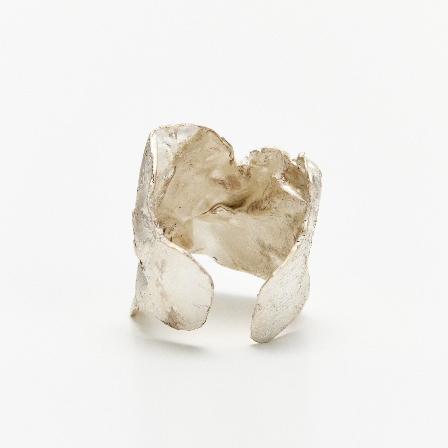 Wrinkled Lace Bandage Ring No.2