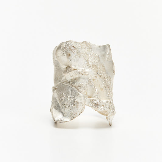Wrinkled Lace Bandage Ring No.2