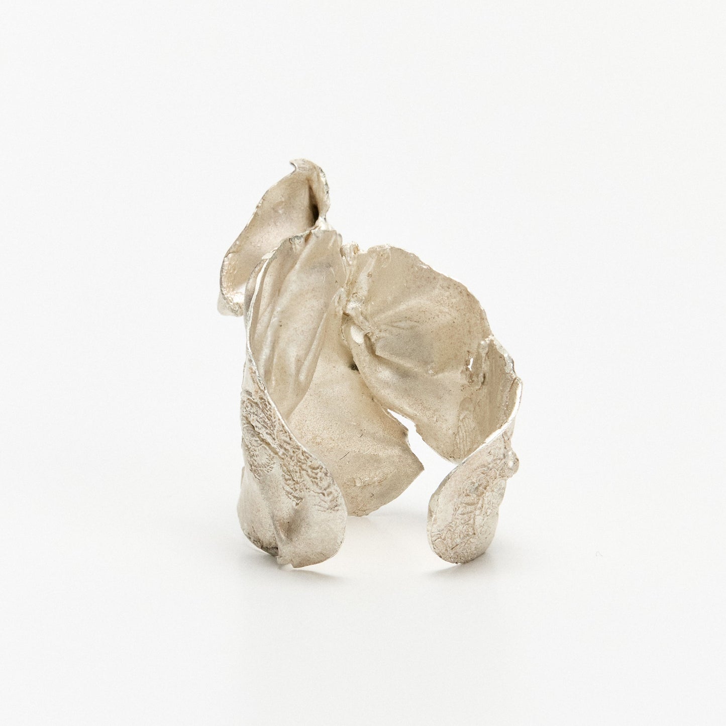 Wrinkled Lace Bandage Ring No.3