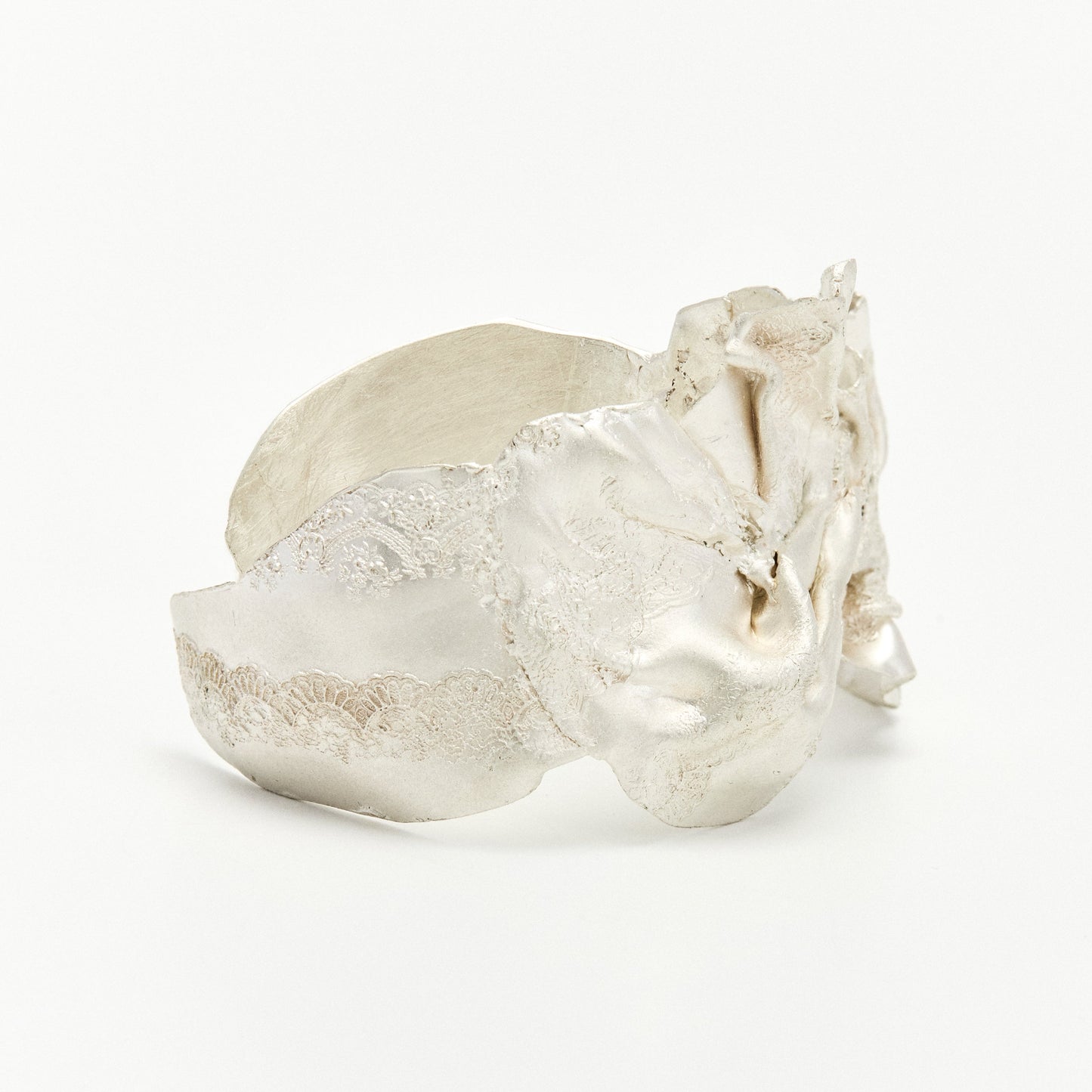 Sculptural Lace Bracelet