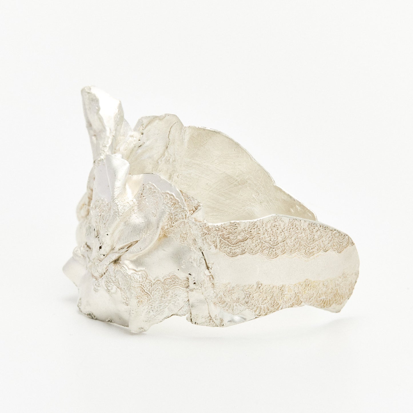 Sculptural Lace Bracelet