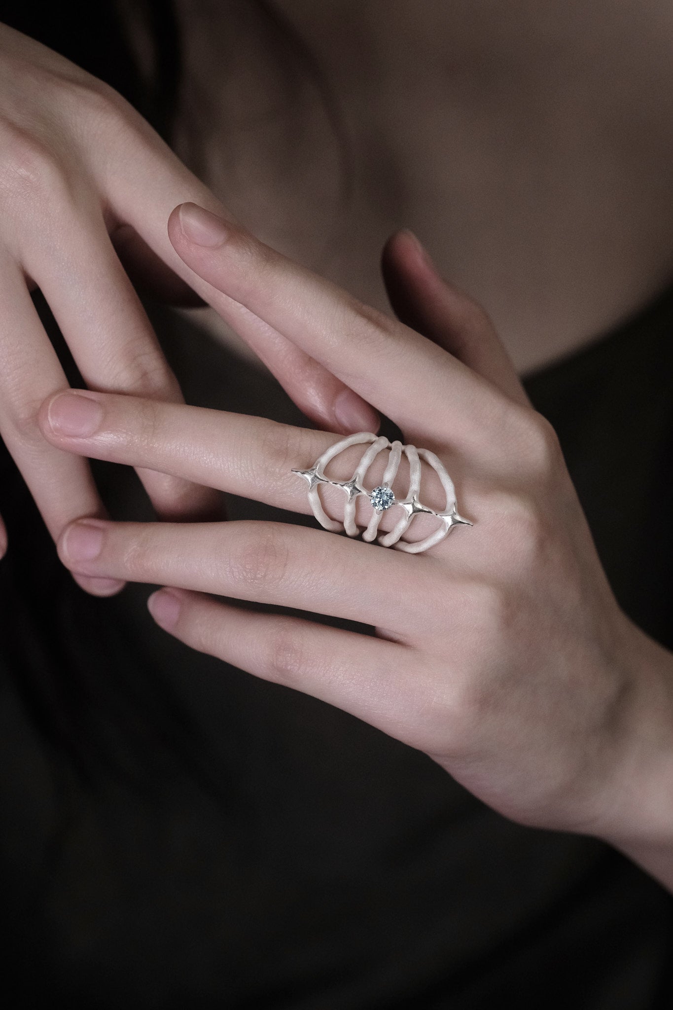 星光灿烂长款“莫桑比克钻石”